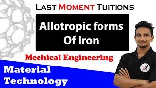 Allotropic forms Of Iron  Material Technology Lectures In Hindi [upl. by Haik]