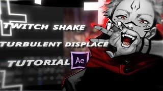 HOW TO MAKE TWITCH SHAKE AND TURBULENT DISPLACE EASY WAY  AFTER EFFECTS TUTORIAL  BASIC TUTORIAL [upl. by Nylad]