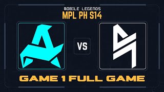 AURORA vs BLACKLIST GAME 1  MPL PH S14 [upl. by Randell44]