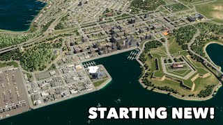 Starting my very first Series in Cities Skylines 2  Speedbuild  No Commentary [upl. by Leckie1]