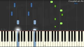 Gérard Lenorman  Voici les clés Piano facile [upl. by Min733]