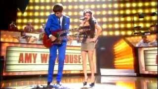 Amy Winehouse Ft Mark Ronson  Valerie Live BRIT Awards 2008 Best Performance [upl. by Noelopan]