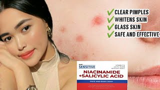 dr sensitive niacinamide  salicylic acid soap  kumain kami sa daega korean restaurant [upl. by Huberto332]