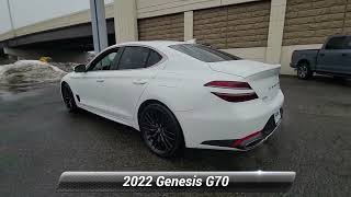 Used 2022 Genesis G70 33T Launch Edition Clifton NJ 24J164A [upl. by Melburn962]