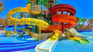 Kids Water Slides at AquaJoy Water Park [upl. by Trudi]