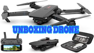 Unboxing LSE525 WiFi FPv 4K DRONE [upl. by Doowrehs]