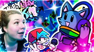 VS NYAN CAT  FULL DEMO amp REACTION  FNF Mod Showcase W Tess [upl. by Jehius]