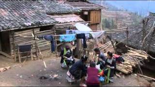 Global Vision China Basha Miao Village LIfe [upl. by Ellan]