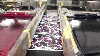 Printed Fabric Production [upl. by Bouton]