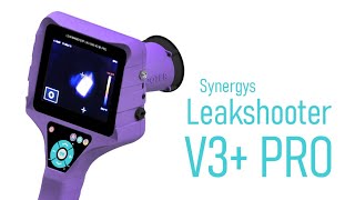 Ultrasonic Leak Detector Application with the Synergys LeakShooter V3 PRO [upl. by Esirehc]