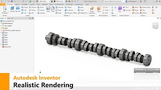 Autodesk Inventor  Product Rendering  Tutorial [upl. by Langston]