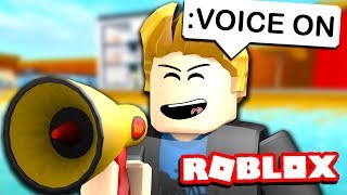 USING ROBLOX VOICE CHAT WITH ADMIN COMMANDS [upl. by Ecnatsnoc]