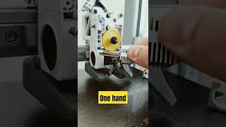 ONE HAND hotend change Bambu Lab A1 Mini bambulab [upl. by Cal]