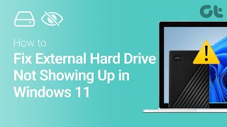 How To Fix External Hard Disk Not Detecting In Windows No Drive Letter [upl. by Mauralia]