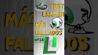 TEST EXAMEN TEÓRICO PERMISO B Pregunta nº 14 [upl. by Ennazzus]