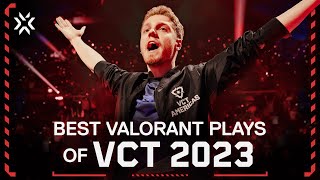 The Best 15 Plays Of VALORANT Champions Tour 2023 [upl. by Juana]