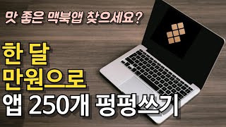 🍎 한달 999달러로 맥북 생산성 2배 올려버리기 강추앱 3가지 [upl. by Lattimer]