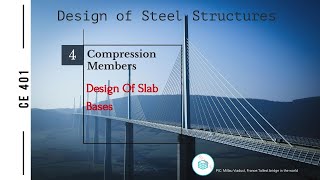 Lecture 6 M3 Design of Slab base [upl. by Anerbes]