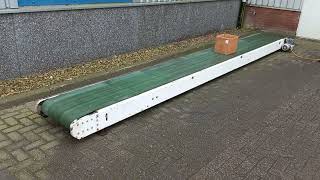 transportband met bandbreedte van 56 cm en een lengte van 56 meter [upl. by Athena]