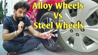 Alloy Wheels vs Steel Wheels II Advantages amp Disadvantages of Both II Harry Dhillon [upl. by Espy]