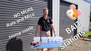 Effective DIY Rodent Bait Stations Rats amp Mice [upl. by Wilbur]