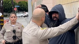 DEPUTIES VIOLATING SGV NEWS FIRST CIVIL RIGHTS1stamendmentaudits filmthepolice [upl. by Marena]