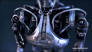 Terminator T800Model 101 Endoskeleton Rig Test [upl. by Yornek]