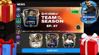 RECEIVE GIFTS NOW FREE REWARDS IN TOTS EVENT IMPORTANT TOTS UPDATES FC MOBILE [upl. by Neirbo471]