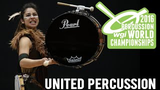 WGI 2016 United Percussion FULL SHOW [upl. by Raoul856]