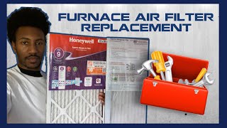 How To Replace A Furnace HVAC Air Filter Properly  Regular Home Maintenance DIY [upl. by Stegman]