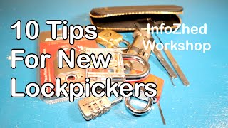 10 Tips for New Lock Pickers [upl. by December106]