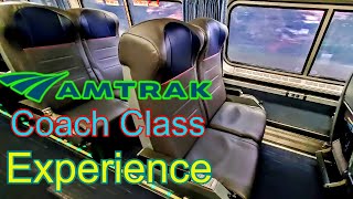 Amtrak Pennsylvanian Coach Class Seating  What To Expect [upl. by Nwahsud726]