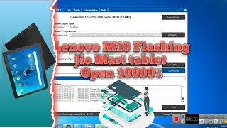 Lenovo teb M10 unlock x505x Flashing Jio Mart unlock  Flashing All error fix hang logo fix [upl. by Sergo]