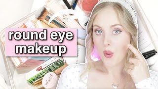 How to emphasize round eyes  doe eye makeup tutorial [upl. by Skardol]