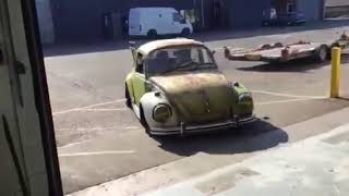 Slammed Vw 1303 Beetle static problems [upl. by Manoff321]