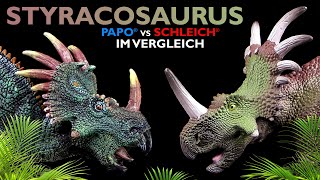 Papo ® vs Schleich ® Styracosaurus im Vergleich  Neuheit 2022 New [upl. by Eceerahs]