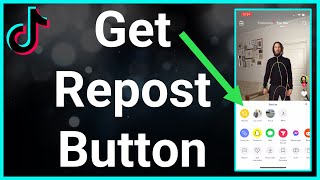 How To Get Repost Button On TikTok [upl. by Phyllis]