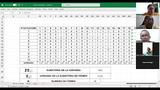 CALCULAR Alfa de Cronbach y KR20 en el programa Excel [upl. by Tail105]