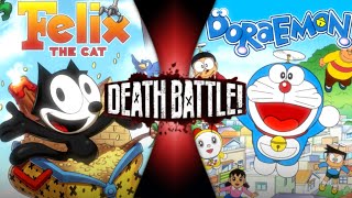 Felix the Cat vs Doraemon  Death Battle Fan Made Trailer [upl. by Geesey83]