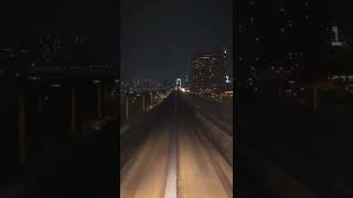 Tokyo Night Yurikamome Monorail Timelapse [upl. by Esom]