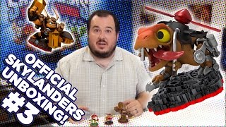 Official Skylanders Trap Team Unboxing Wallop Chopper S2 Shroomboom and Trap Packs [upl. by Aicnetroh]