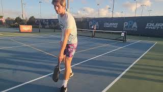 James Ignatowich vs Jake Kusmider PPA Orlando Pro Singles [upl. by Schrick]