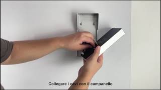 Come installare il sistema interfonico a 4 fili TMEZON Modello MZIPV728TWMZVDPNE160 [upl. by Maurreen523]