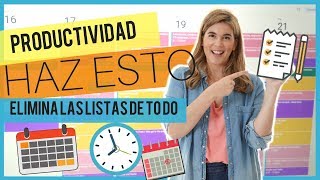 📆 Cómo Gestionar Tu Tiempo Para Ser Más Productivo  PRODUCTIVIDAD [upl. by Corissa]