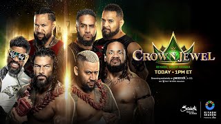 Roman Reigns amp The Usos vs The Bloodline WWE Crown Jewel Hype Package [upl. by Kenley532]