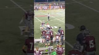 Naugatuck vs Ansonia Football Dive 🤯🤯🤯naugatuck twentytwo football [upl. by Einaffyt]