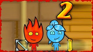 Fireboy And Watergirl 2 In Light Temple Full Game Walkthrough All Levels [upl. by Namielus]