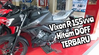 Yamaha Vixion R 155 VVA Terbaru 2023 MATTE BLACK  Vixion R Hitam DOFF ‼️ [upl. by Setiram]