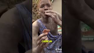 Ce noir ne connaissais pas le chocolat 🍫 funny shorts satisfying [upl. by Mahda]