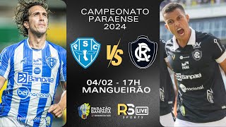 AO VIVO  PAYSANDU x REMO  CAMPEONATO PARAENSE 2024 [upl. by Lahsram710]